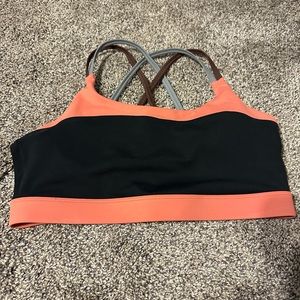 ZYIA Peach Coffee Block LNT bra